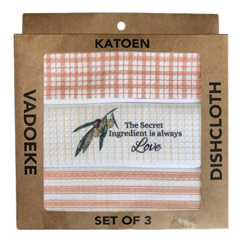 Dishcloth Box (Set 3) - Brown Olive Secret Ingredient
