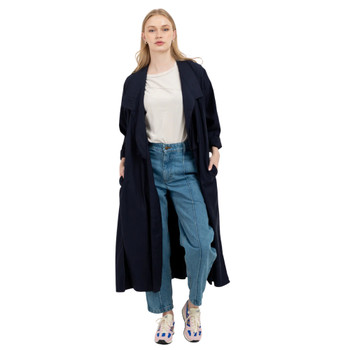 Navy Denise Coat