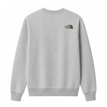 Regular Crew/Lgrey Heather taupe green