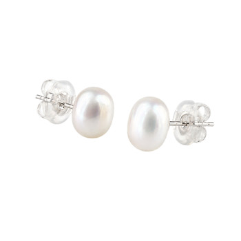 12mm Freshwater Pearl Stud Earrings