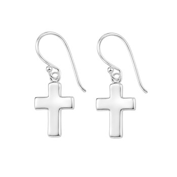 Cross Dangle Earring