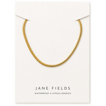 Skinny 2mm Snake Chain Necklace