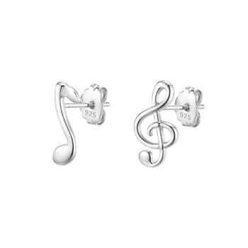 Music Note Stud Earring