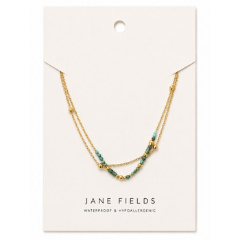 Double Layer Multistone Bracelet