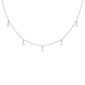 Petite 5 Star Necklace