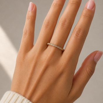 Elegant Crystal Ring