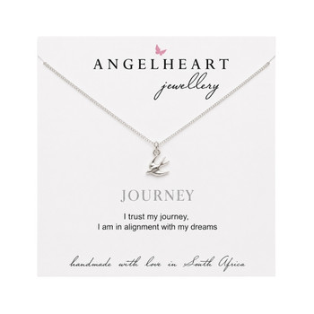 Swallow Necklace On Silver Chain