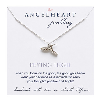 Necklace / Sterling Silver / Hummingbird