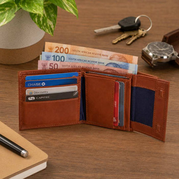 Billie Leather Trifold Wallet / Small