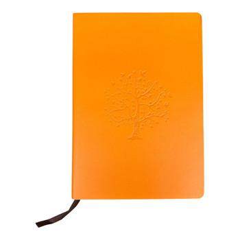 A5 Premium Journal Notebook - Neon Orange Tree of Life