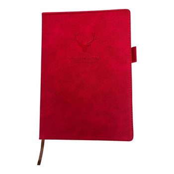 B5 Premium Notebook - Crimson Red "Keep On Going" Edition