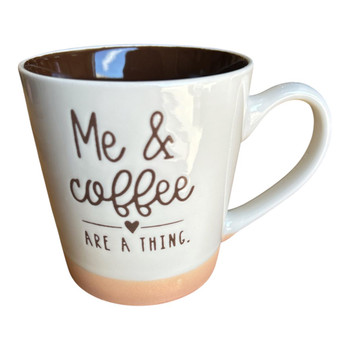 Me & Coffee Are a Thing Ceramic Mug