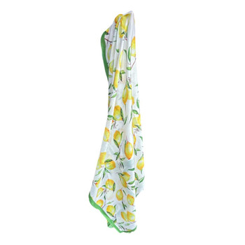 Watercolour Lemon Viscose Scarf