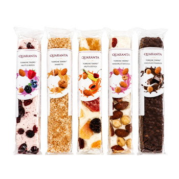 Nougat Bar Italian Selection 100g