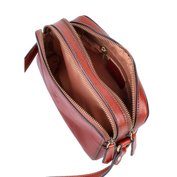 Polo Vega Leather Camera Bag / Brown