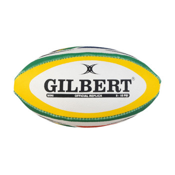SA Flag Mini Replica Rugby Ball