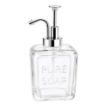 Vintage Glass Soap Dispenser