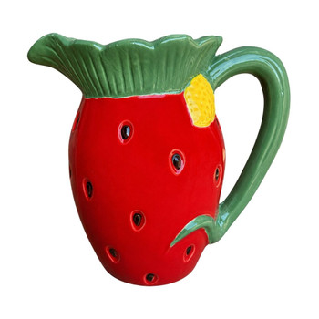 Strawberry Decorative Jug 19cm