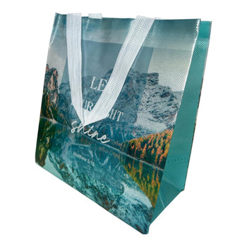 Let Your Light Shine Lake Reusable Shopping Bag