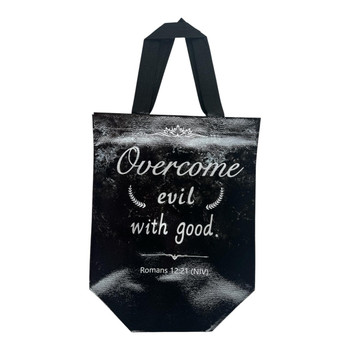 Overcome Evil Reusable Shopping Bag