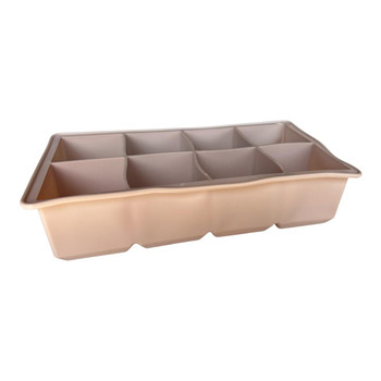 Nude 8-Hole Silicone Ice Cube Tray
