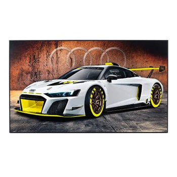 Yellow White Audi Printed Board