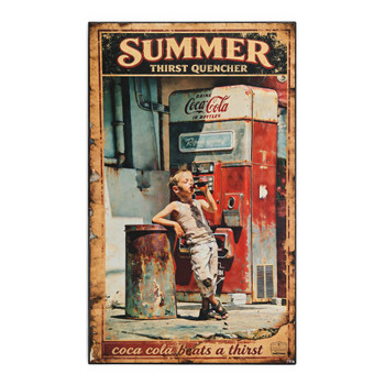 Coco Cola Summer Thirst Quencher Printed Board