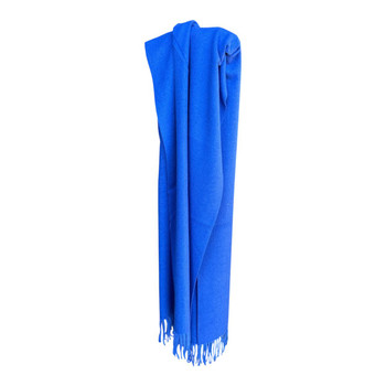 Royal Blue Polyester Scarf