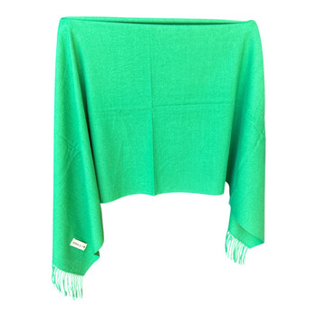 Emerald Green Polyester Scarf