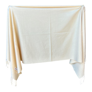 Soft Yellow Polyester Scarf