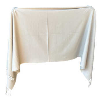 Cream Polyester Scarf