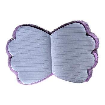 Purple Fluffy Paw Notebook