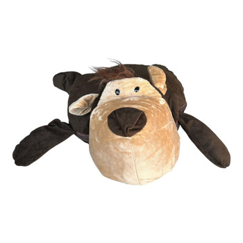 Bear Soft Toy with Fold-Away Blanket