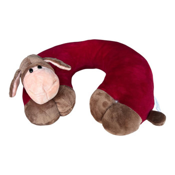 Red Sheep U-Shaped Travel Pillow