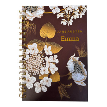 Emma Floral A5 Spiral Notebook