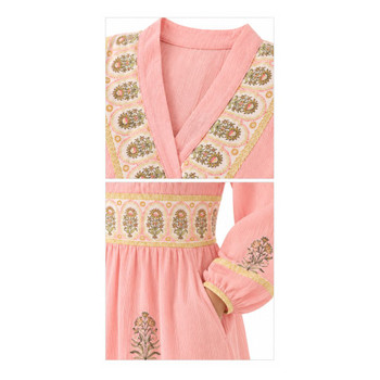 Cotton Kaftan – Blush Botanical