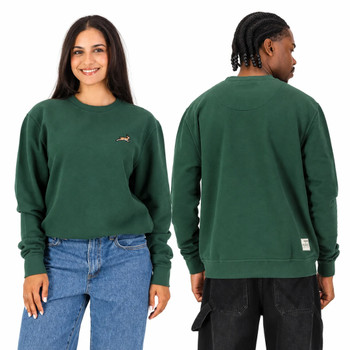 Springboks Nat Badge Crew Neck Sweater / OS Green