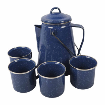 5Pc Coffee Percolator Set