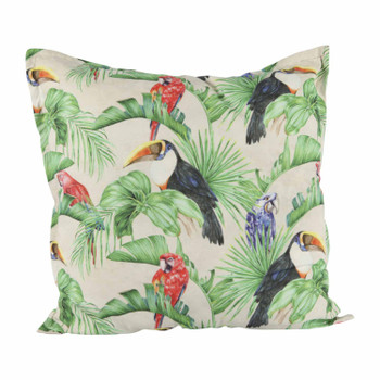 Scatter Cushion - Parrots (60x60cm) Scatter Cushion - Parrots (60x60cm)