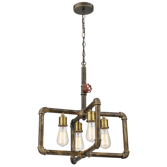 Metal Antiques Golden Pendant Light Metal Antiques Golden Pendant Light