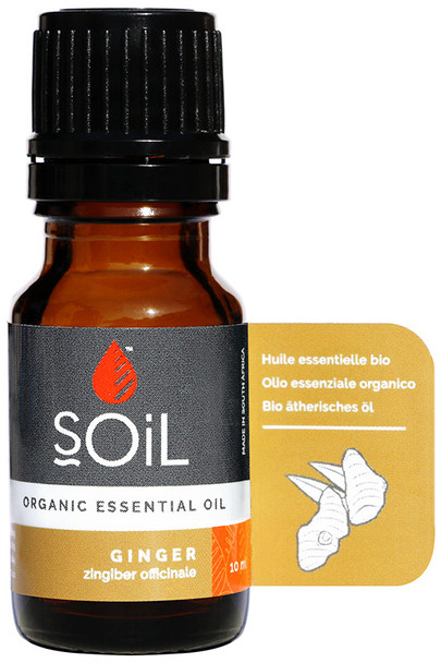 Organic Ginger Essential Oil 10ml