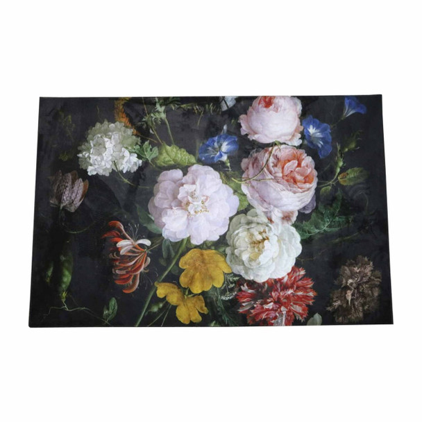 Chenille Rectangular (120x180cm) Rijks Museum/Peonie