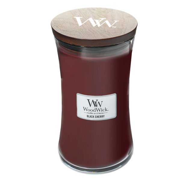 Large Woodwick Candle - Black Cherry