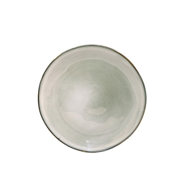 Off-White and Grey Side Plate (20cm) / WAS R39