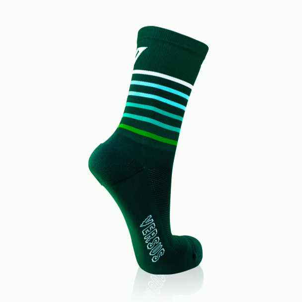 Stripes Green Socks 4-7