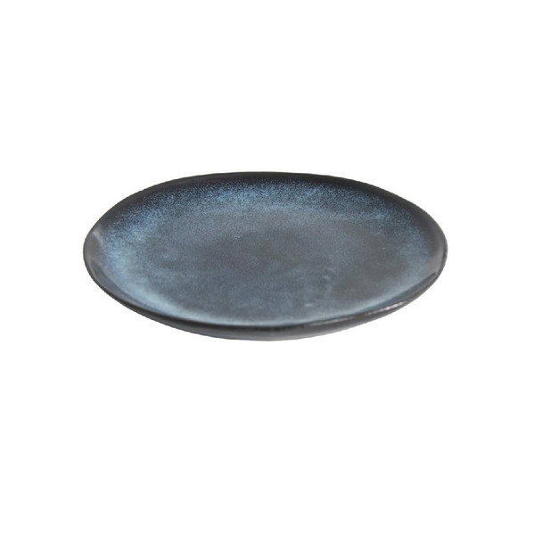 Deep Blue Speckled Side Plate / 20cm
