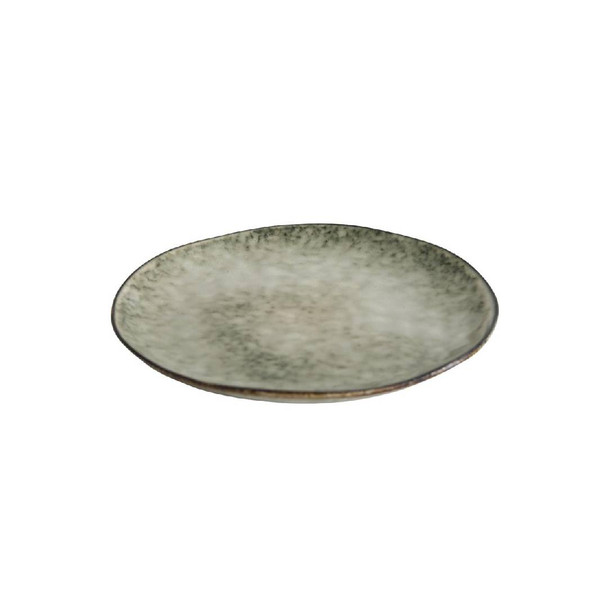 Off White Greyish Speckled Side Plate / 20cm