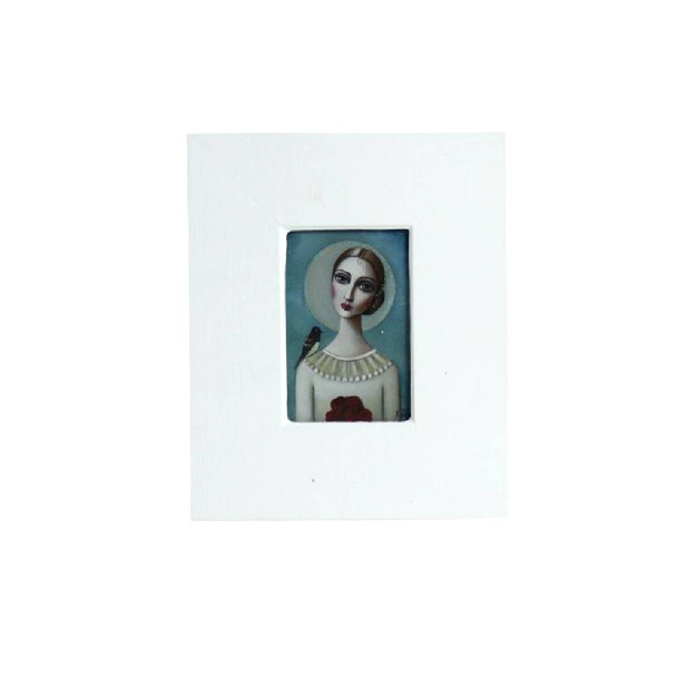 Lady Emily / Wooden Frame Wall Art