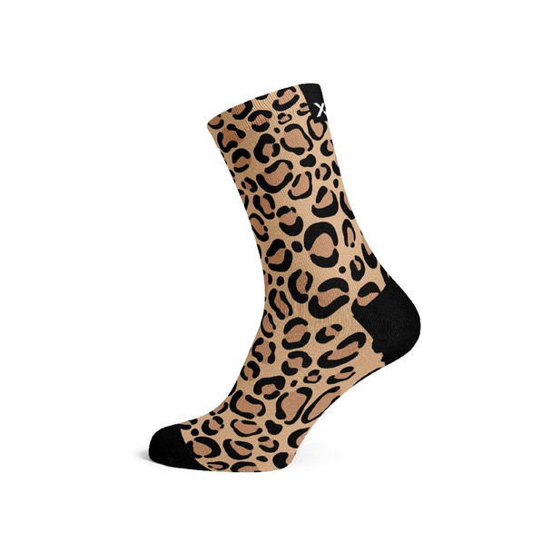 Gold Leopard Socks