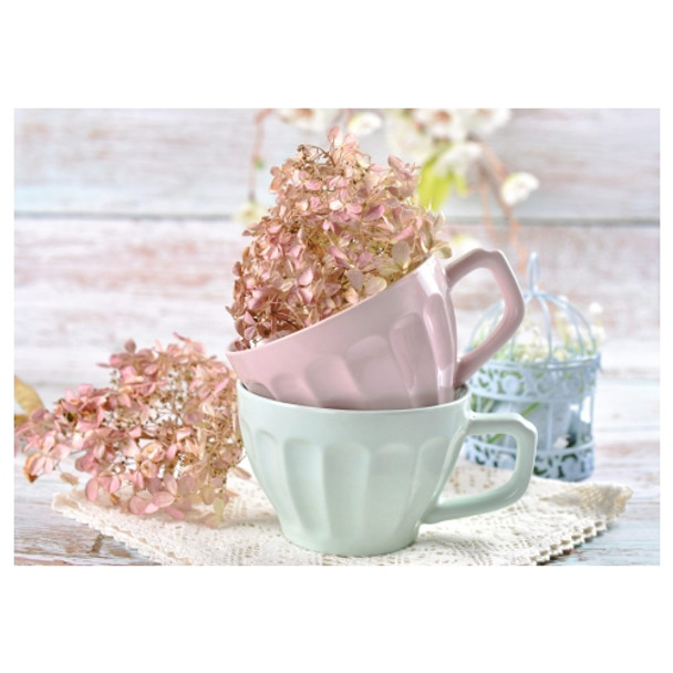 PVC Placemat - Pastel Mug With Hydrangea